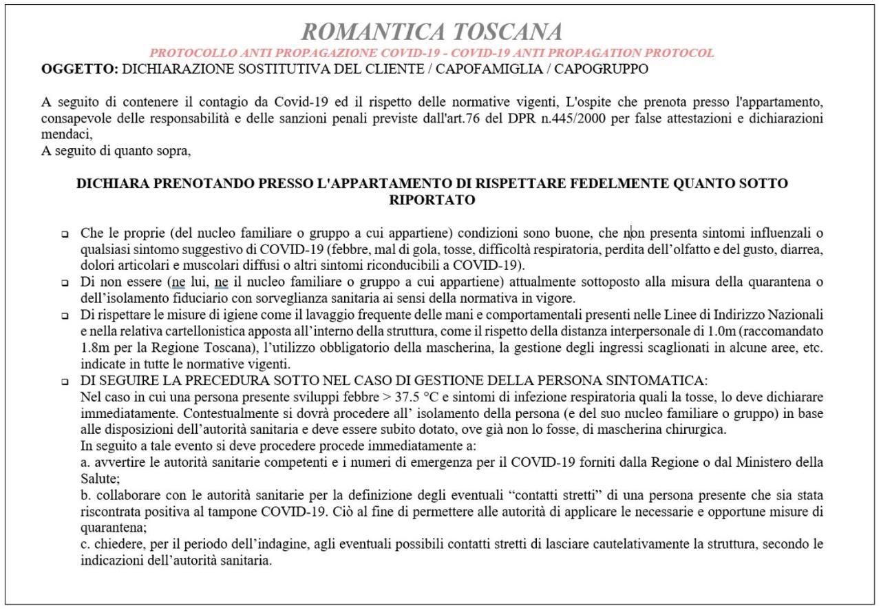 הוילה סקרלינו Romantica Toscana מראה חיצוני תמונה
